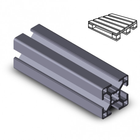 Profilo in alluminio 30x30 (Cassa 20 barre)