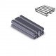 Profilo in alluminio 45x90L (Cassa 12 barre)