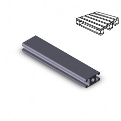 Profilo in alluminio 22,5x45 (Cassa 24 barre)