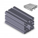 Profilo in alluminio 100x100L (Cassa 6 barre)