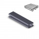 Profilo in alluminio 30x45 (Cassa 20 barre)