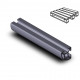 Profilo in alluminio 20x20 R (Cassa 20 barre)